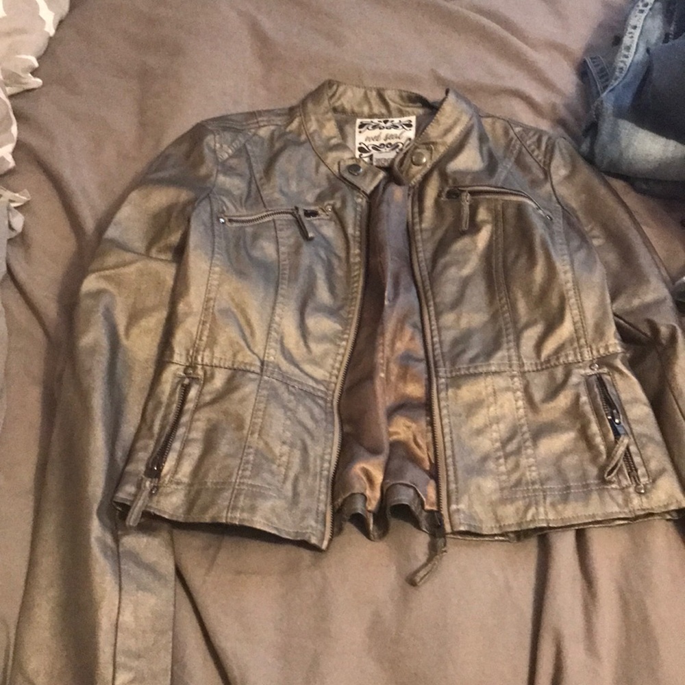 Leather jacket